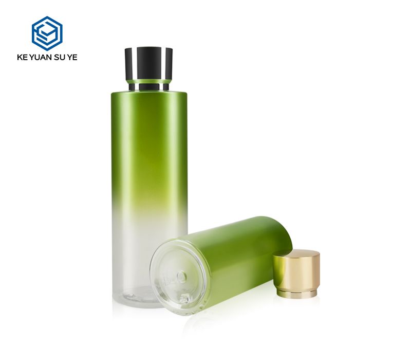KY101 Gradual Green Color Hair Moisturizing Shampoo Conditioner PET 500ml Plastic Bottles Large Size Capacity