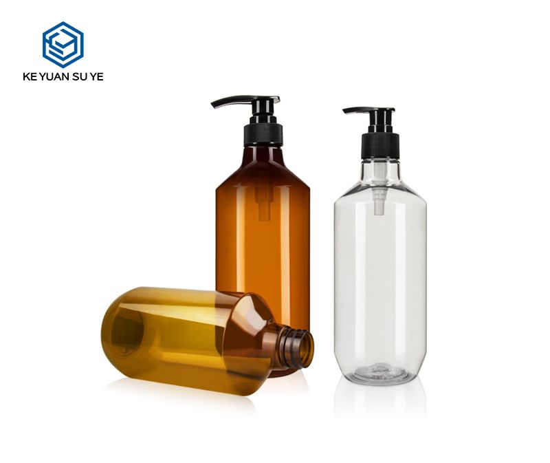 KY103 Scalp Repair Shampoo Conditioner 500ml 750ml Large Size Capacity PET Plastic Bottles Brown Dark Color