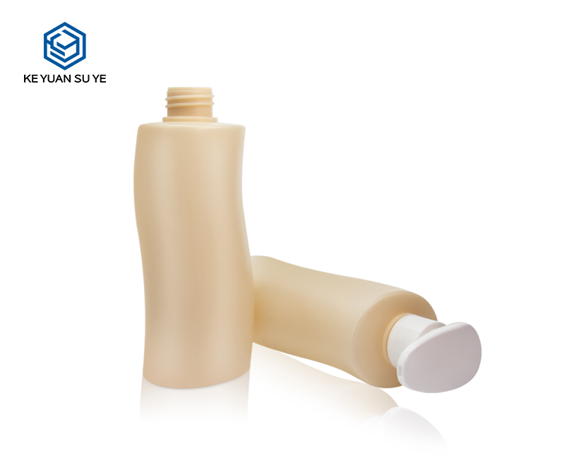 KY106 S Shape Unique Perfume Body Lotion Shampoo HDPE Plastic 350ml Family Use