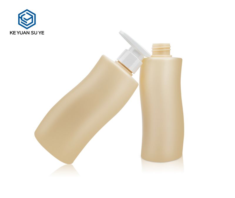 KY106 S Shape Unique Perfume Body Lotion Shampoo HDPE Plastic 350ml Family Use