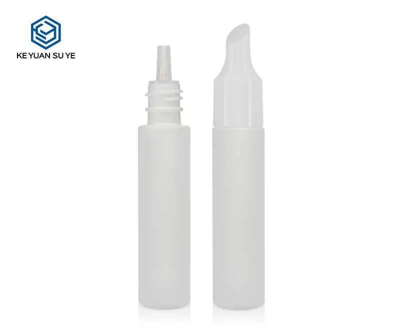 KY122 Girls Ladies Hair Care HDPE Mini Pocket Travelling Plastic Bottles 5ml 10ml 15ml Tester