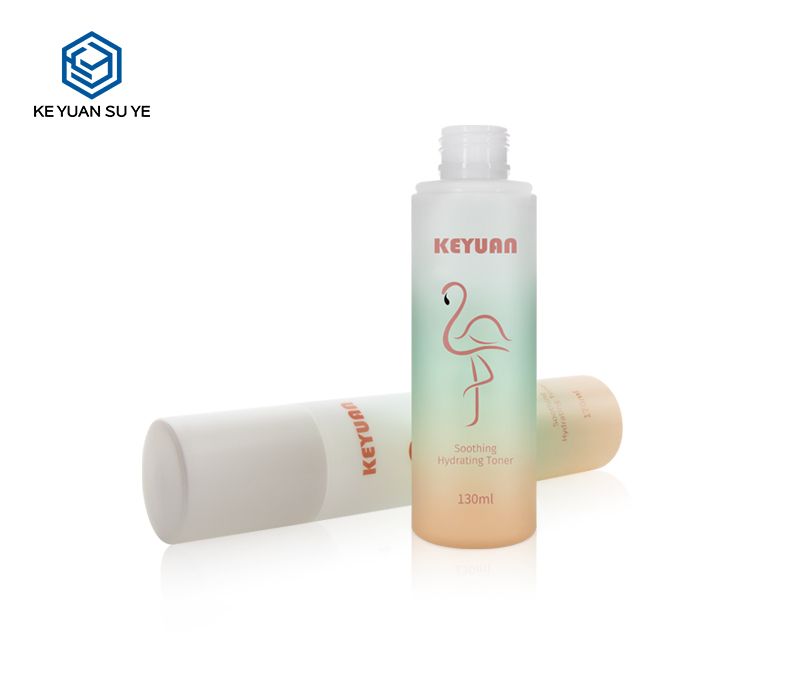 KY138 Lotion Face Wash Mist Spray Moisturizer Cosmetic PET Plastic Bottles 60ml 130ml 170ml with Buckle Lids