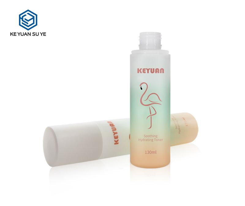 KY138 Lotion Face Wash Mist Spray Moisturizer Cosmetic PET Plastic Bottles 60ml 130ml 170ml with Buckle Lids