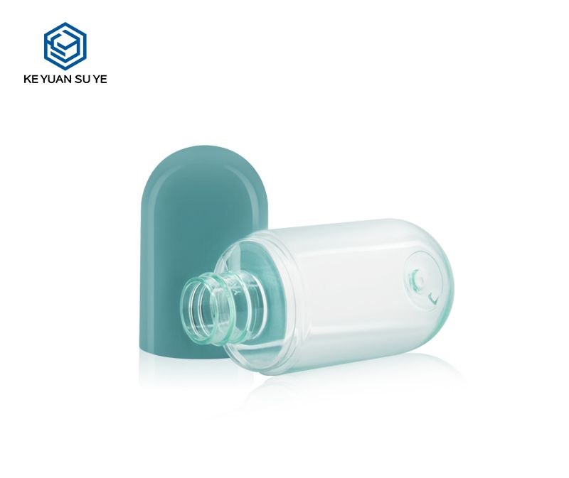 KY150 Uniue Shaped Cosmetic Lotion Pump Bottle Plastic Bottles 40ml 60ml Mini Bottles