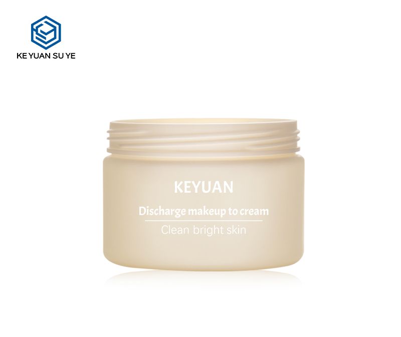 KY048PJ Brightening Skin Cream Plastic Jar 250ml HDPE Nude Color