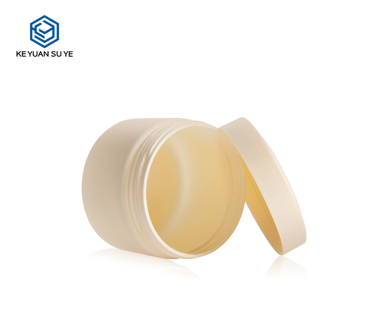 KY048PJ Brightening Skin Cream Plastic Jar 250ml HDPE Nude Color