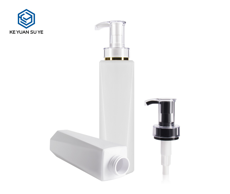 KY172 Luxury Customize Empty Shower Gel Bottle 350ml 530ml Shampoo Plastic Bottle with Lotion Pump