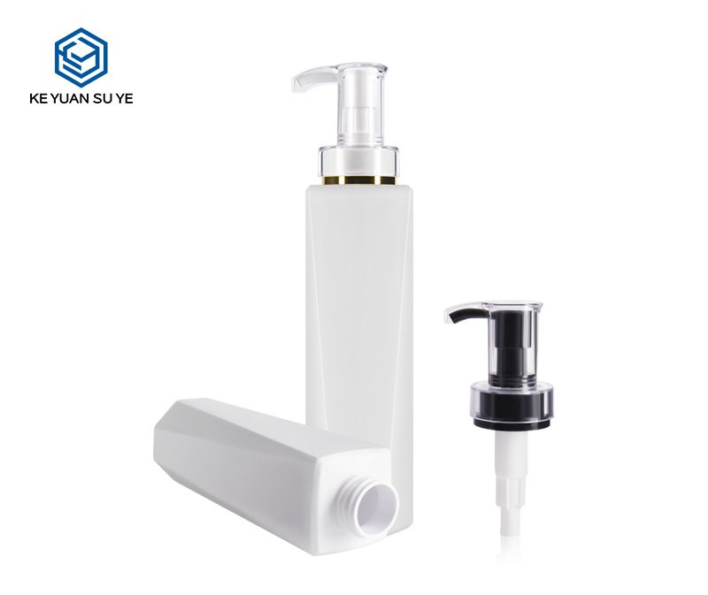 KY172 Luxury Customize Empty Shower Gel Bottle 350ml 530ml Shampoo Plastic Bottle with Lotion Pump