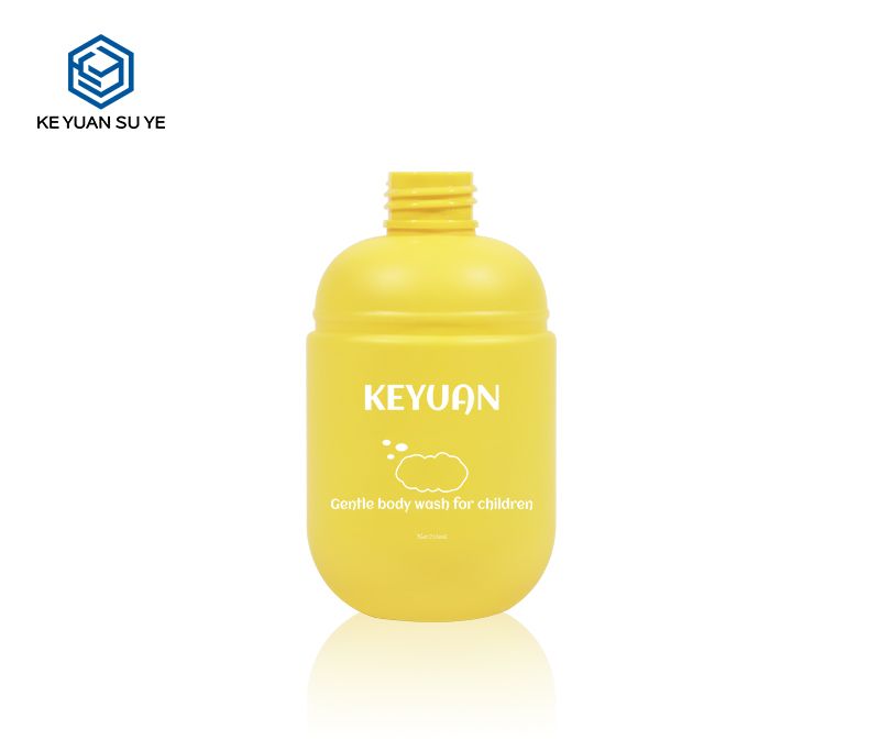 KY173 210ml PET Plastic Spray Lotion Bottle Capsule Shape Cosmetic Bottle Discharge Makeup Water Bottle