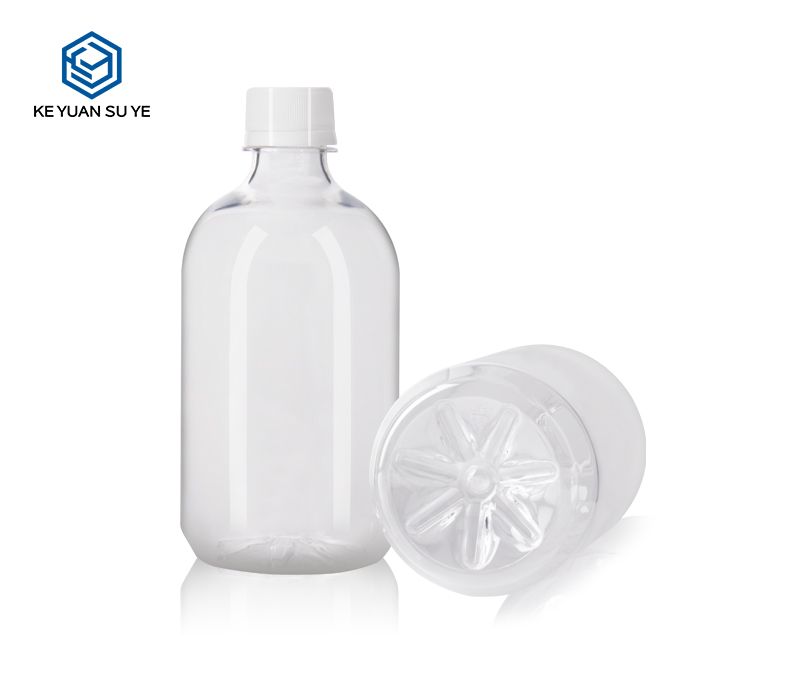 KY175 500ml Hot Sale Large Capacity PET Beverage Bottle with Screw Cap