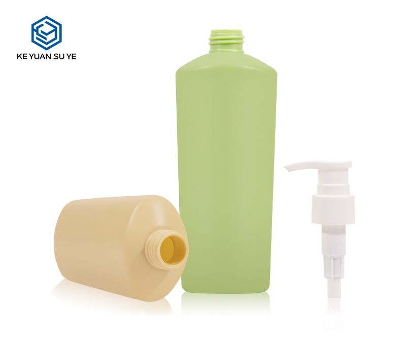 KY176 New Design 200ml 300ml 400ml HDPE Plastic Custom Shampoo Bottle and Shower Gel Bottle with Pump