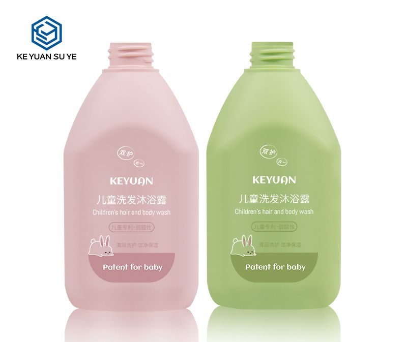 KY180 Newly Designed 500ml Cosmetic HDPE Plastic Shampoo Bottle