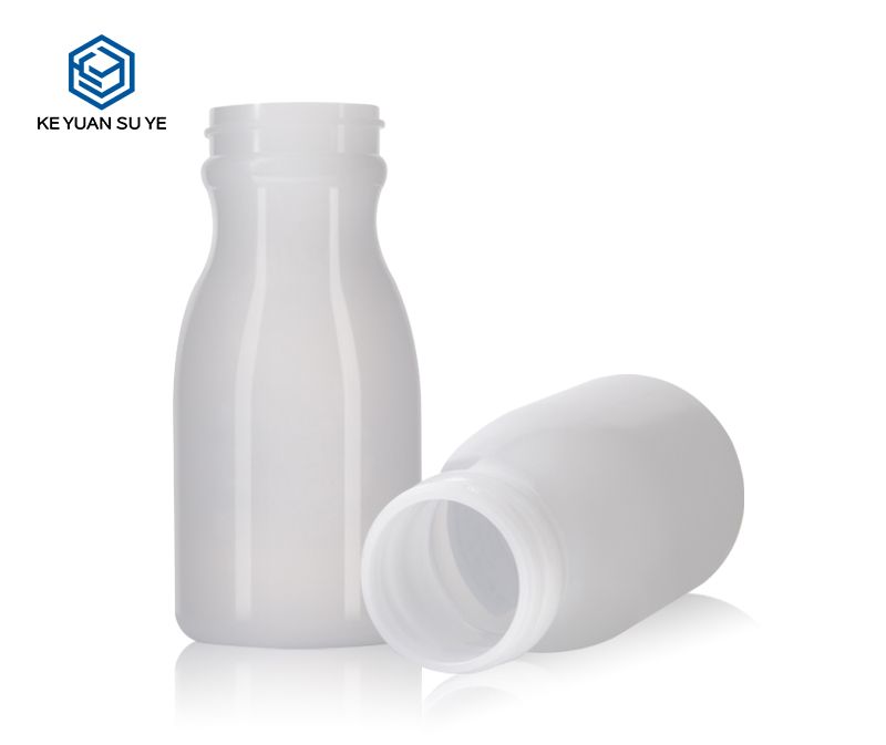 KY192 120ml 200ml Empty White Pill Container Medicine Vitamin Capsule Storage Plastic Bottle