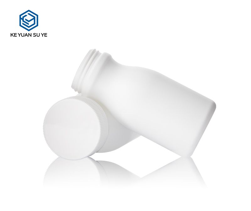 KY192 120ml 200ml Empty White Pill Container Medicine Vitamin Capsule Storage Plastic Bottle