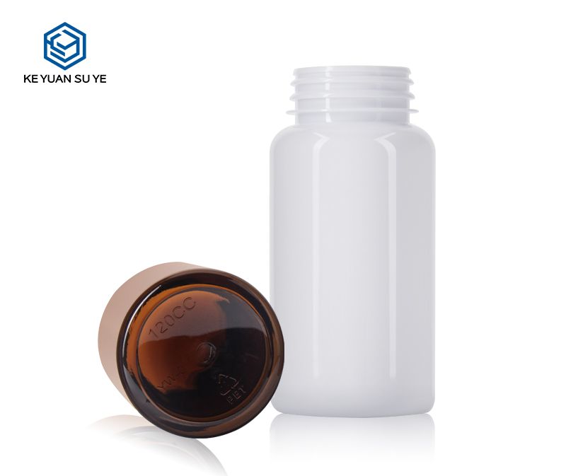 KY193 120ml 150ml Empty PET Pill Container Medicine Vitamin Capsule Storage Plastic Bottle