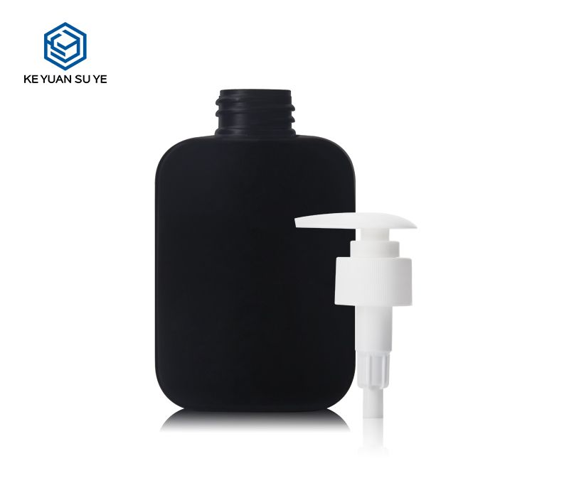 KY199 Hot Sale Empty 170ml 200ml Square PE Bottle Face Wash Bottle Shampoo Bottles with Pump