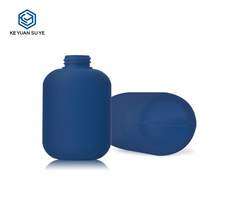 KY200-1 High Quality 300ml HDPE Plastic Shampoo Bottle Shower Gel Bottle with Pump