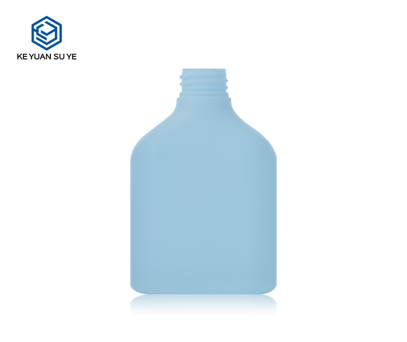 KY200-2 Wholesale 250ml High Quality Blue HDPE Cosmetic Plastic Shampoo Bottle