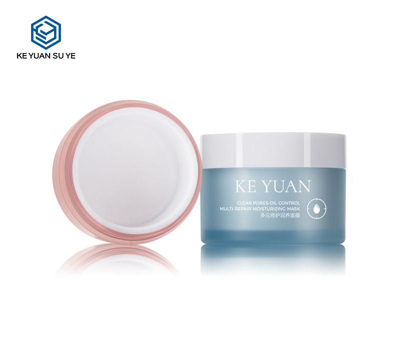 KY050PJ 30ml Small Capacity Cosmetic Jar Face Cream Skincare Packaging Bottle Plastic Jar with Screw Lid