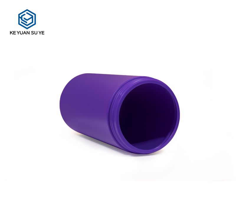 KY051PJ New Design Large Capacity Cream Jar Pomade Hair Care Jar 1000ml Plastic PE Wide Mouth Jar Cosmetic Packaging