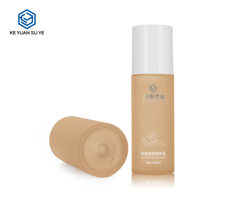 KY201-2 Cosmetic Skincare Packaging Matte Translucent PETG Bottle 30ml 50ml 80ml 100ml Lotion Bottle   Essential Oil Bottle