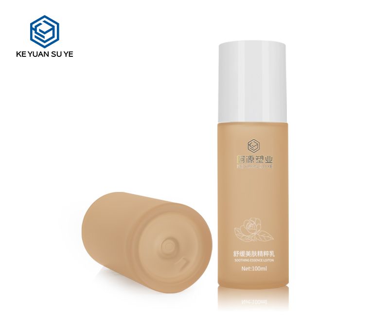 KY201-2 Cosmetic Skincare Packaging Matte Translucent PETG Bottle 30ml 50ml 80ml 100ml Lotion Bottle   Essential Oil Bottle