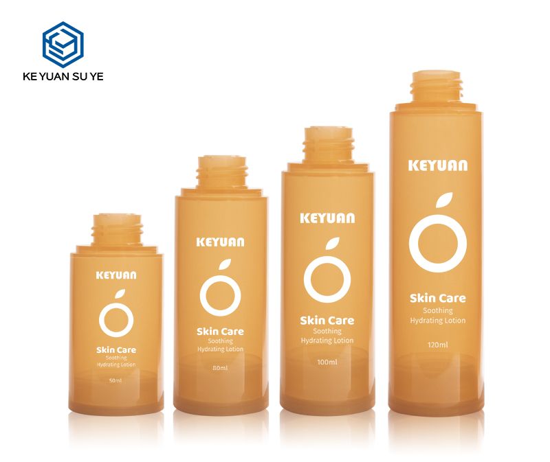 KY205 New Product Design 50ml 80ml 100ml 120ml PET Luxury Cosmetic Skin Care Set Bottle Emulsion Bottle Vacuum Bottle