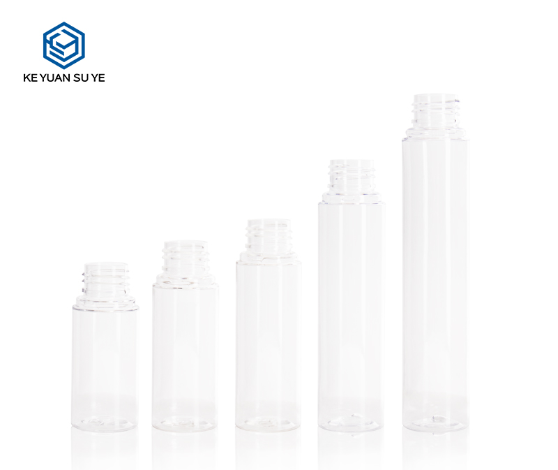 KY216-4 Small Capacity Pocket Portable Clear Cosmetic Bottle Toner Alcohol Spray Plastic Packaging Bottle
