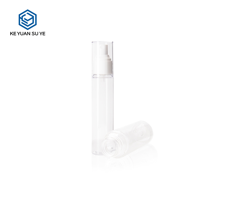 KY216-4 Small Capacity Pocket Portable Clear Cosmetic Bottle Toner Alcohol Spray Plastic Packaging Bottle