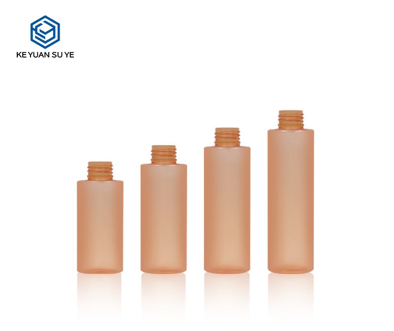 KY216-5 High Quality 80m 100ml 120ml 140ml Matte Orange Cosmetic Bottle Toner Fine Mist Spray Bottle