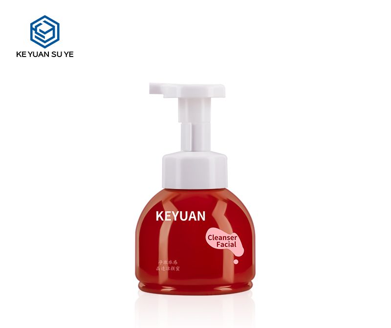 KY222 Soap Dispenser 300ml Foam Pump Bottle Empty Bathroom Hand Wash Facial Cleanser Packaging Foam Bottle