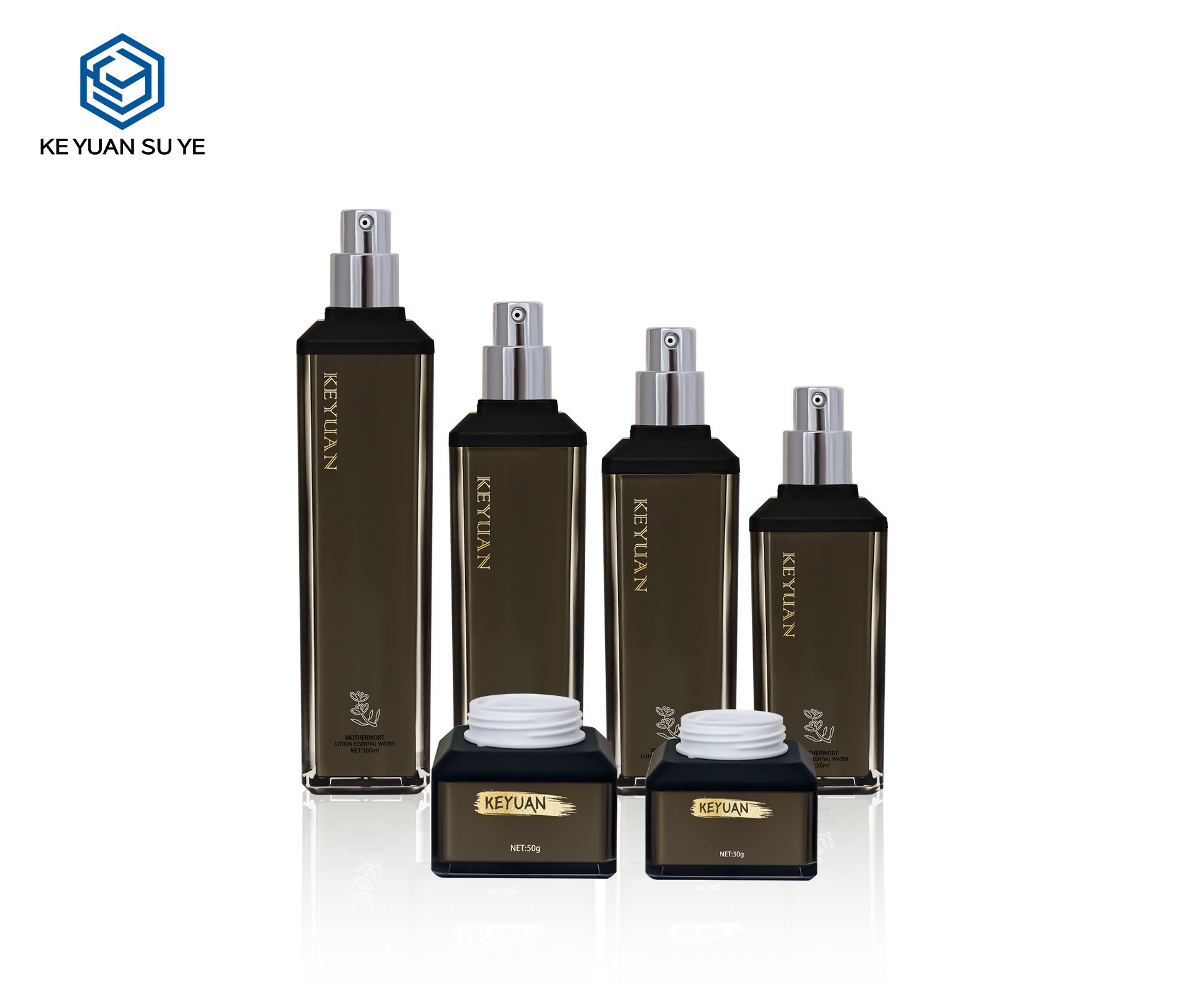KY228 Factory Direct Sales of a Set of Fashionable Luxury Cosmetics and Skin Care Bottles