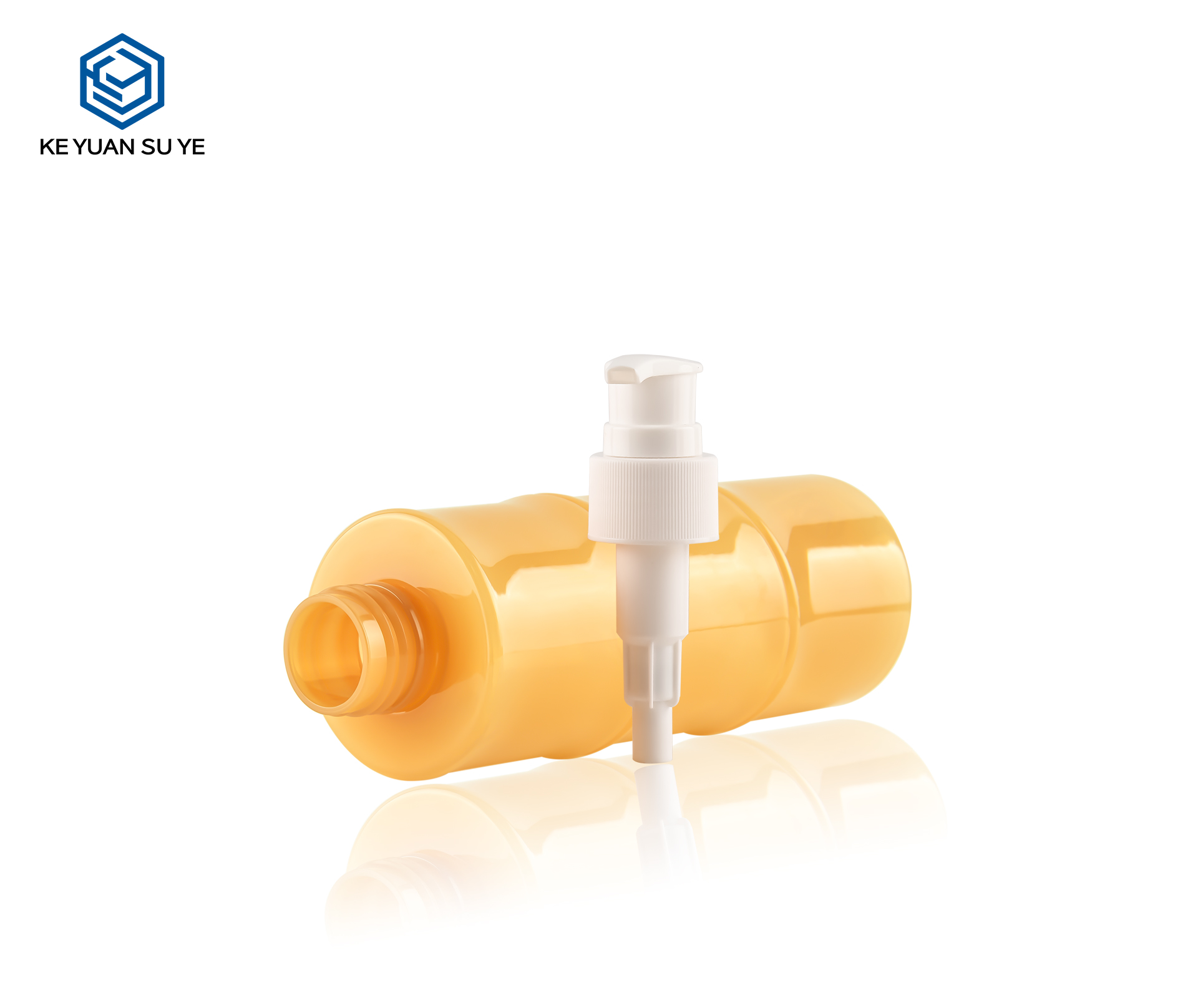 KY218 High Quality Bamboo Shaped Appearance of Wash and Care Products Plastic Shampoo Bottle Body Wash Bottle Hair Mask Jar