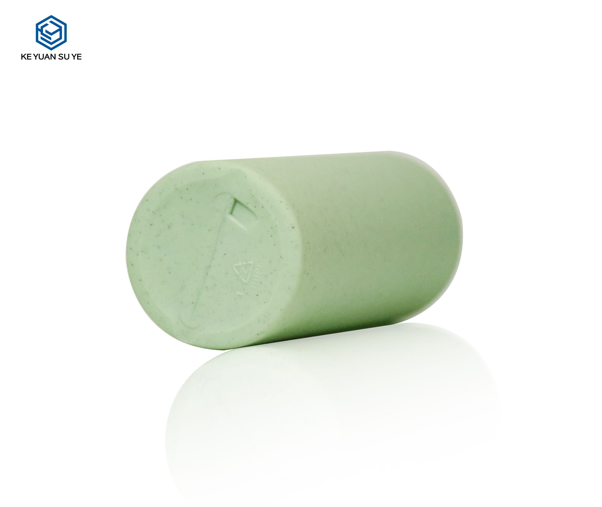 KY234 Environmentally Friendly Recyclable PCR 250ml PE Cosmetic Round Plastic Bottle with White Pump