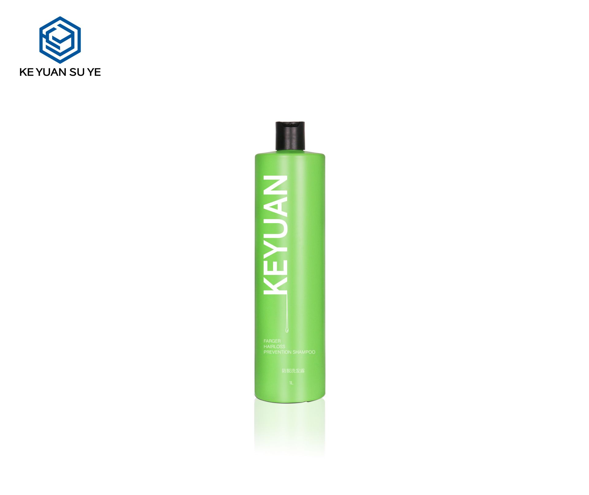 KY251 The Factory Directly Sells 1L HDPE Large-Capacity Cylindrical Plastic Bottles with Disc Cap