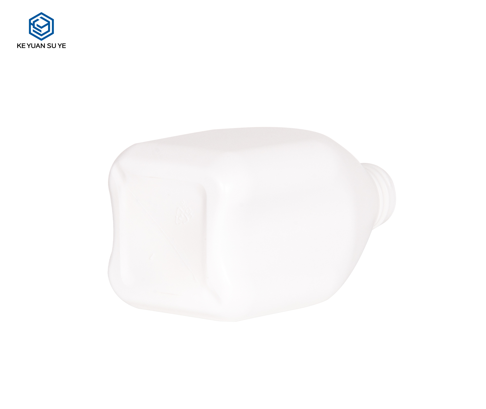 KY255 300ml HDPE White Fragrance Smooth Body Wash Plastic Packaging Bottle