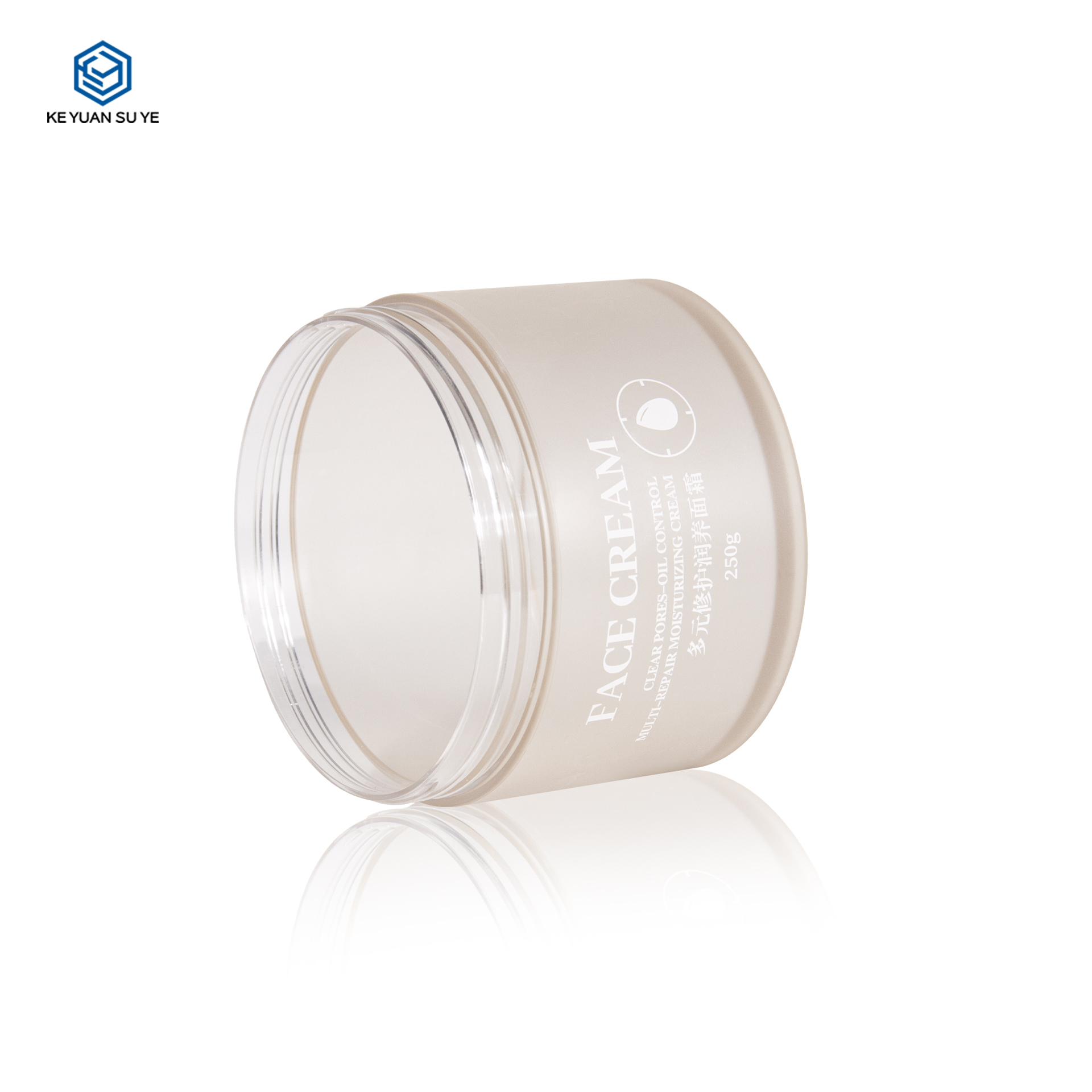 KY052 12PJ Factory Custom Multi-Capacity Skin Care Double Wall Cream Jar for Eye Cream Face Cream Packaging