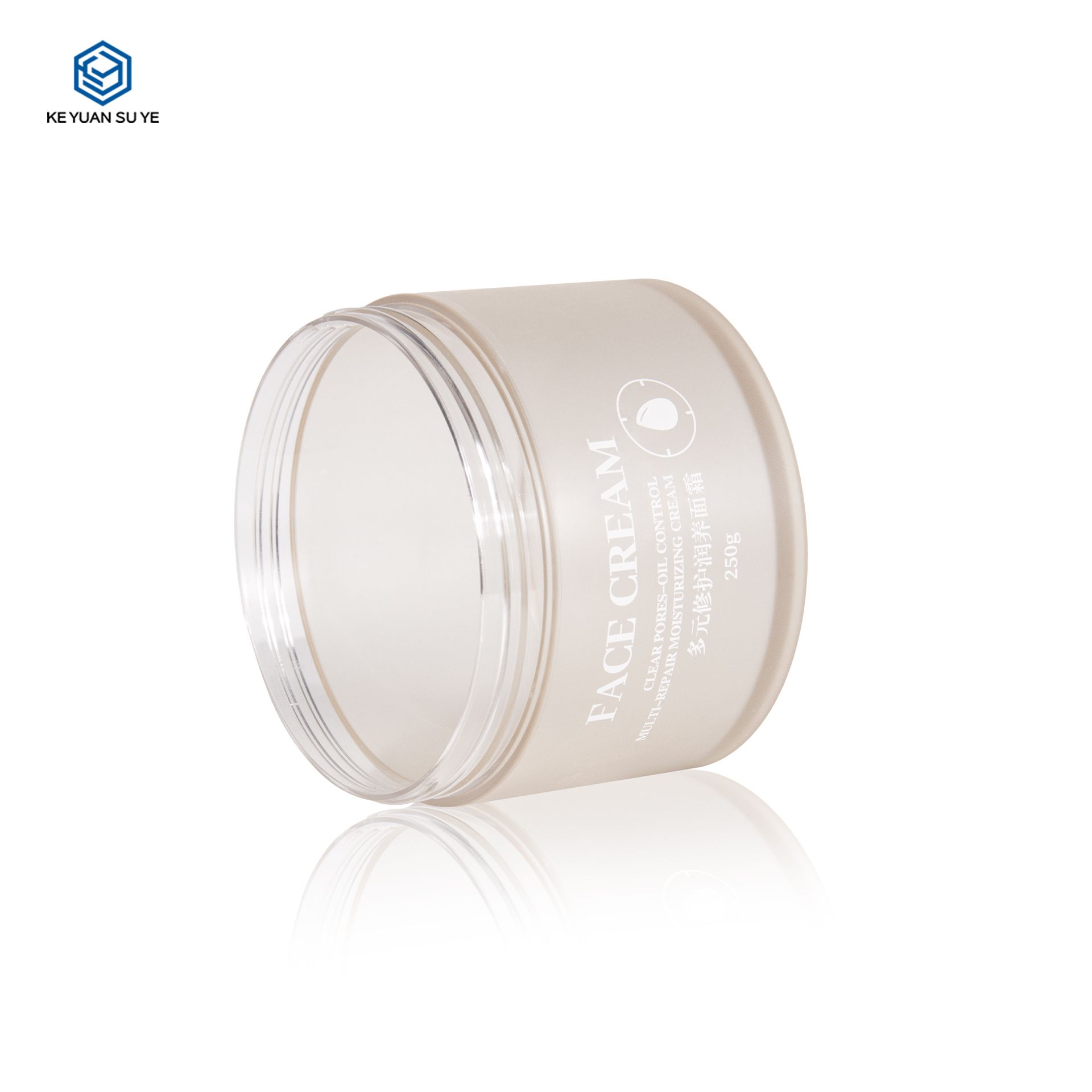 KY052 12PJ Factory Custom Multi-Capacity Skin Care Double Wall Cream Jar for Eye Cream Face Cream Packaging
