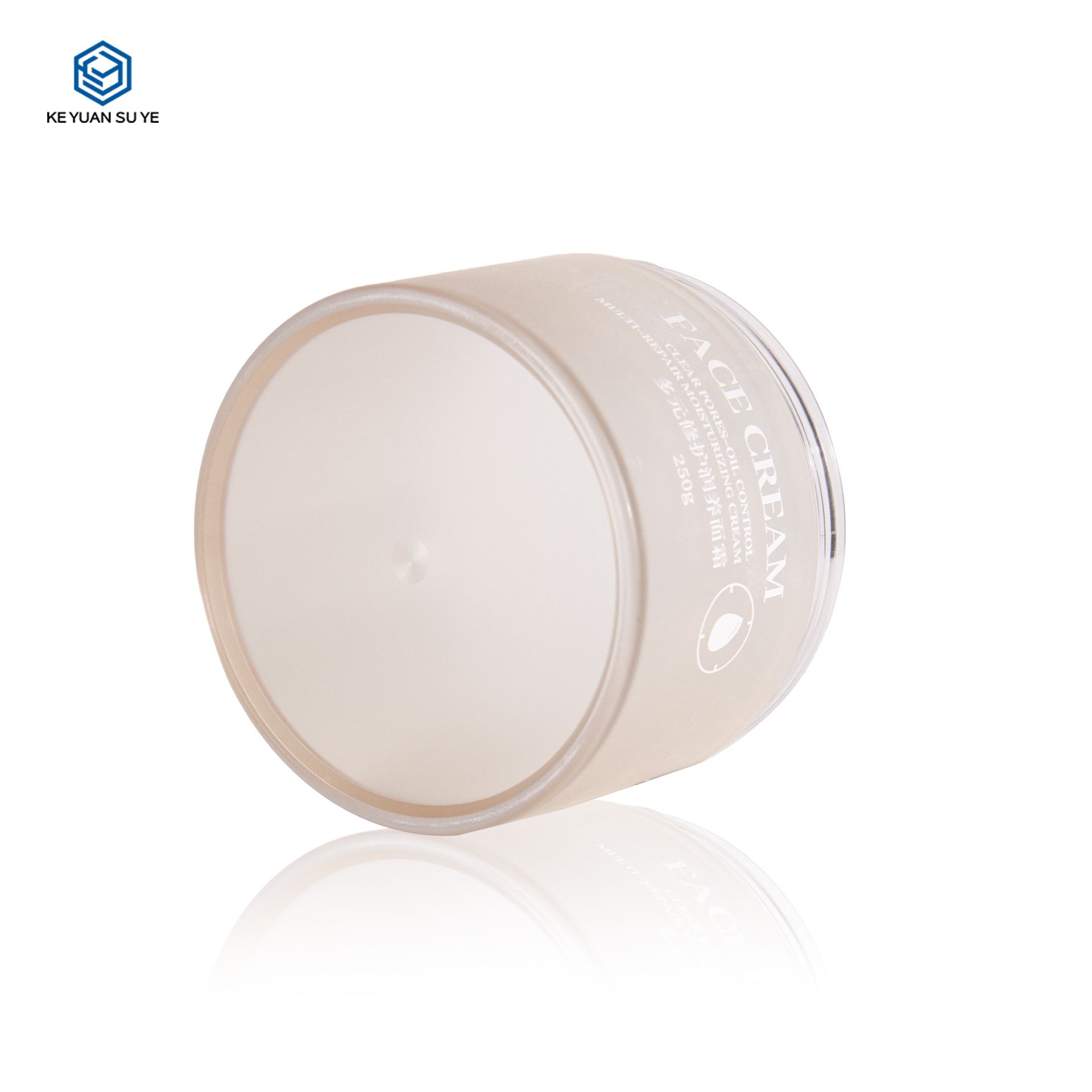 KY052 12PJ Factory Custom Multi-Capacity Skin Care Double Wall Cream Jar for Eye Cream Face Cream Packaging