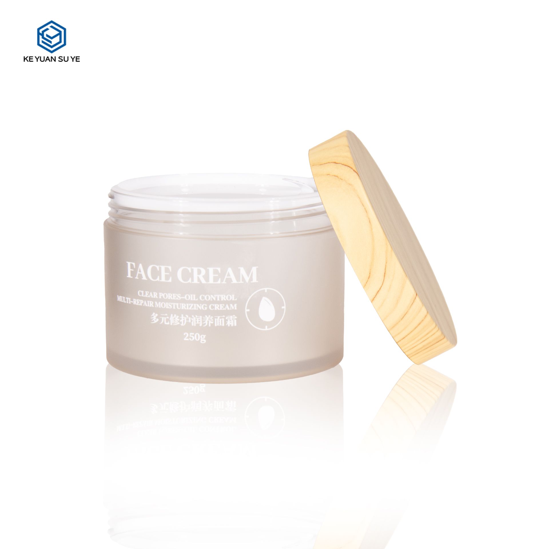 KY052 12PJ Factory Custom Multi-Capacity Skin Care Double Wall Cream Jar for Eye Cream Face Cream Packaging