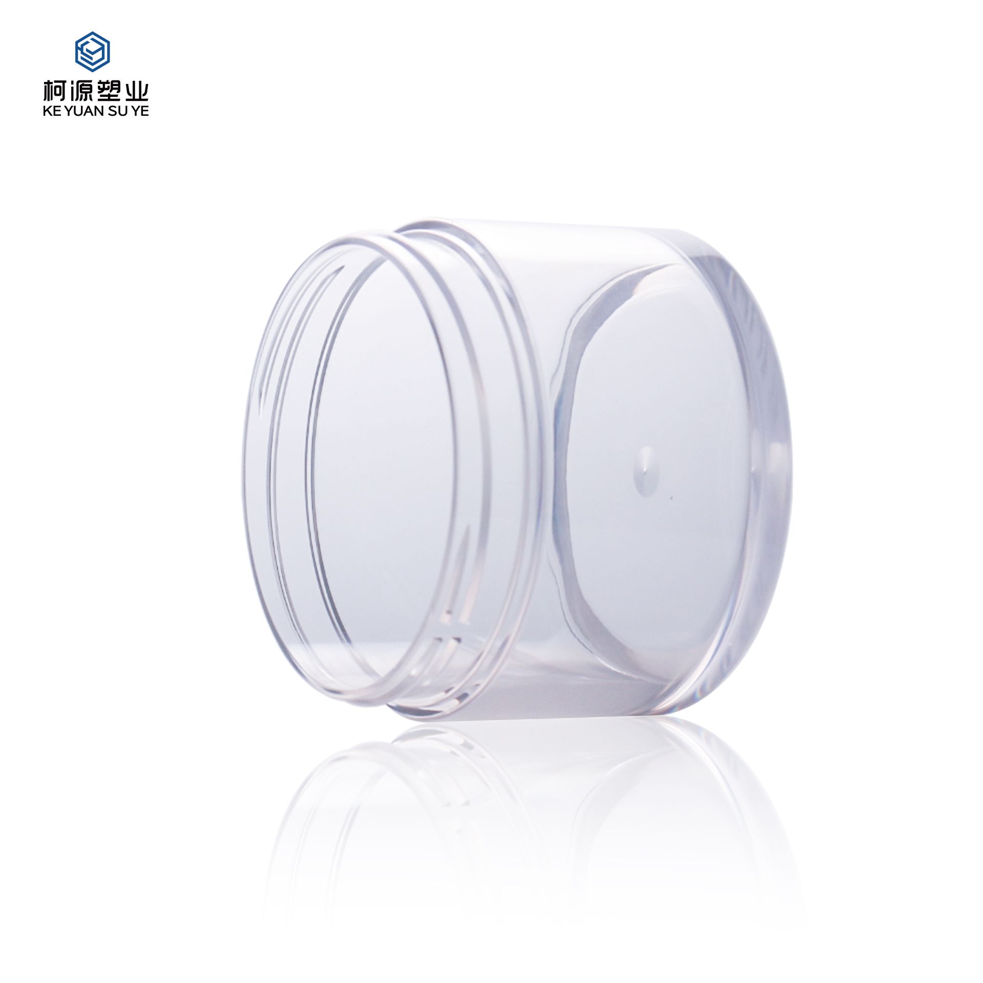 KY052 13PJ Custom High Quality Luxury Cosmetics 5-500ml Transparent Double Wall Cream Jar for Face Cream Packaging