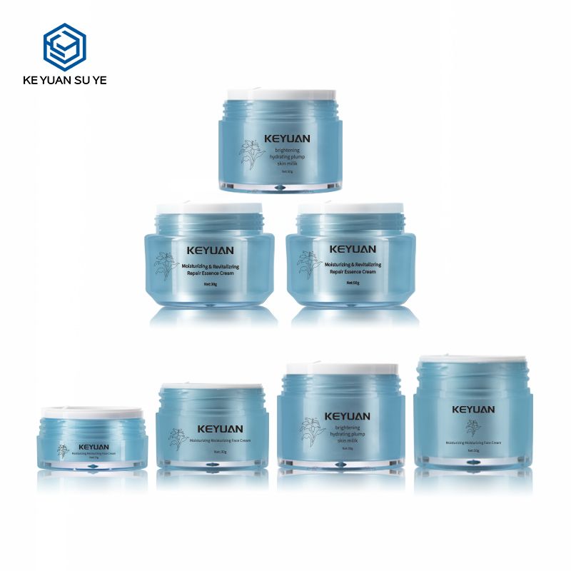 KY202 2 Custom Deluxe Face Cream Lotion Essence Bottle for Skin Care Packaging