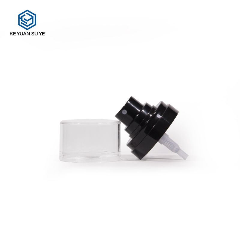 KY203 2 High Quality Cosmetics Perfume Packaging 50ml 70ml Thick Wall Transparent PET Plastic Spray Bottle