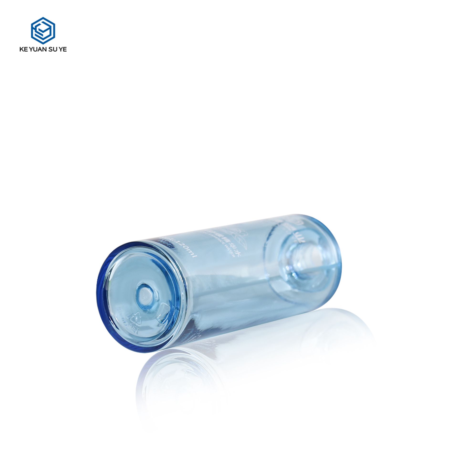 KY289 120ml 100ml 80ml Luxury Round Thick Wall Cosmetic PET Liquid Toner Packaging