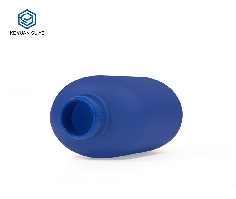 KY200 Empty Blue 300ml HDPE bottle for Shower Gel and Shampoo