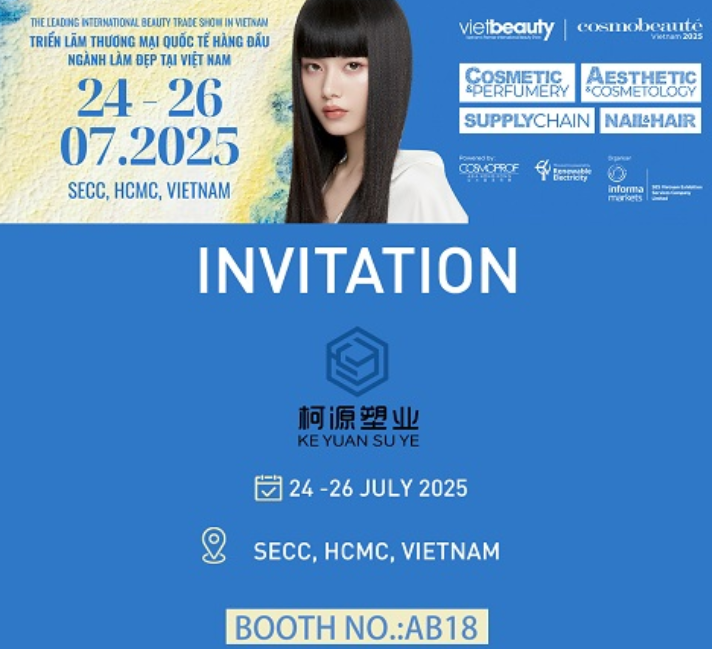 KE YUAN invites you to attend the Vietbeauty & Cosmobeauté Vietnam 2025