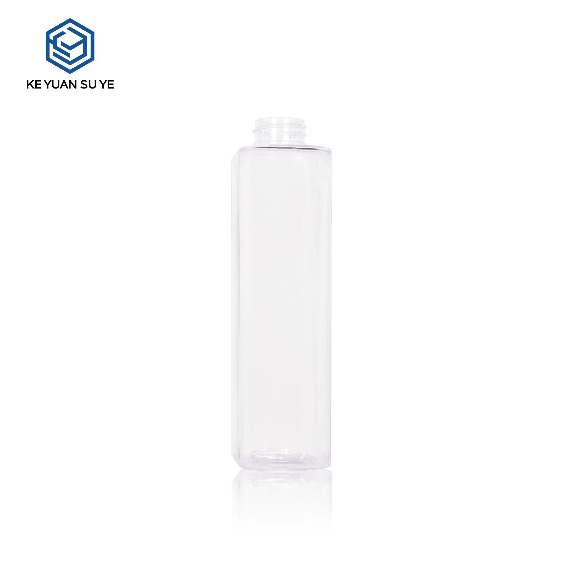 KY Clear PET Refillable Pump Bottles 200ml 300ml 500ml, Leak-Proof for Skincare & Personal Care