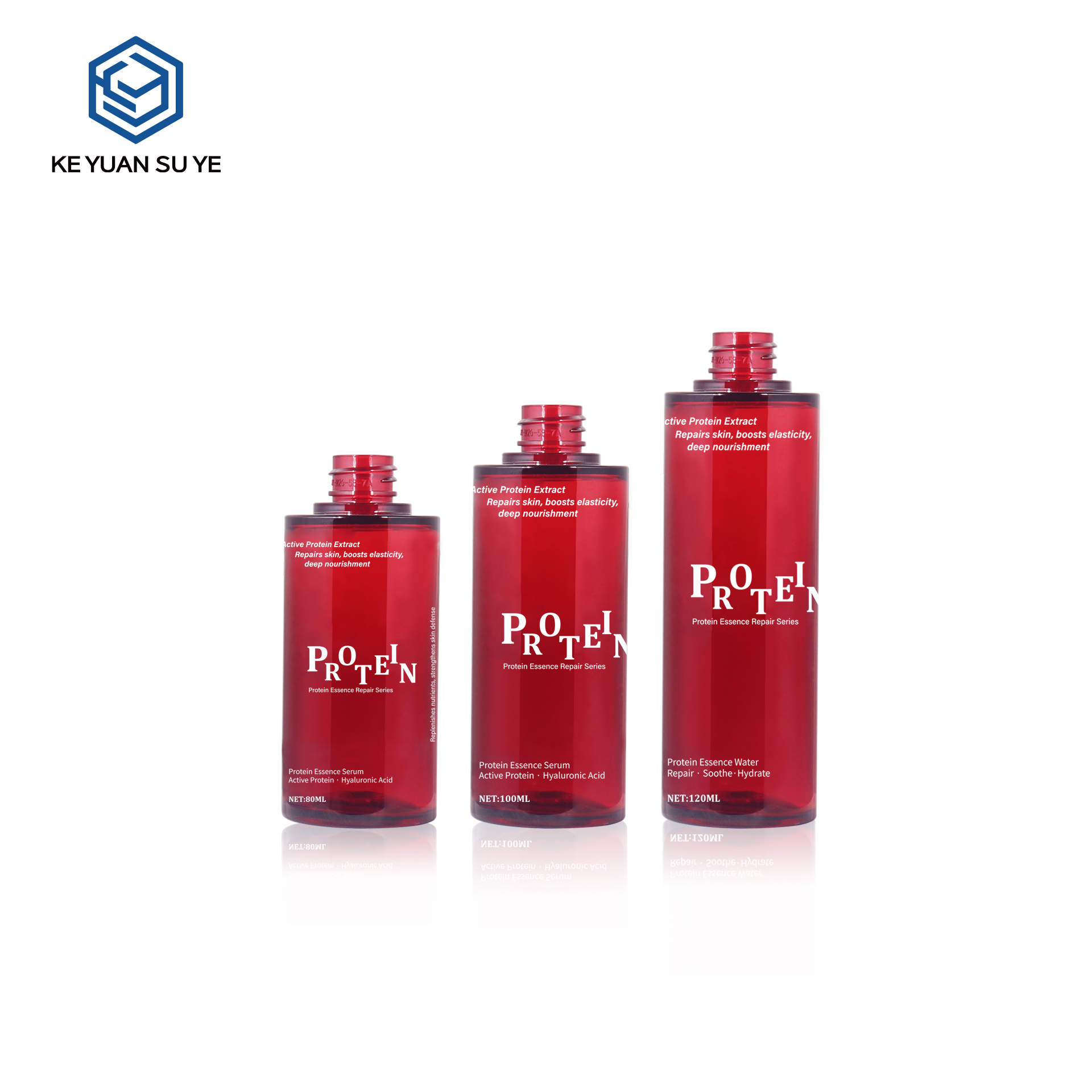 KY 610,613,614,615 PETG Skincare Packaging Set | Lotion Pump Bottle + Cream Jar | Cosmetic Containers