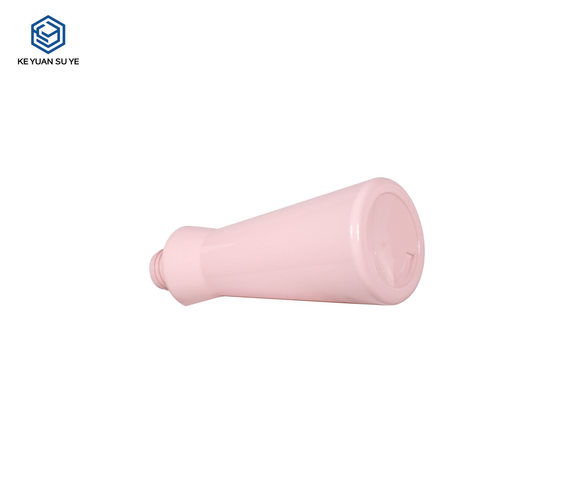 KY303 Custom Special Curved PET Pump Bottle For Shampoo Body Wash Personal Care