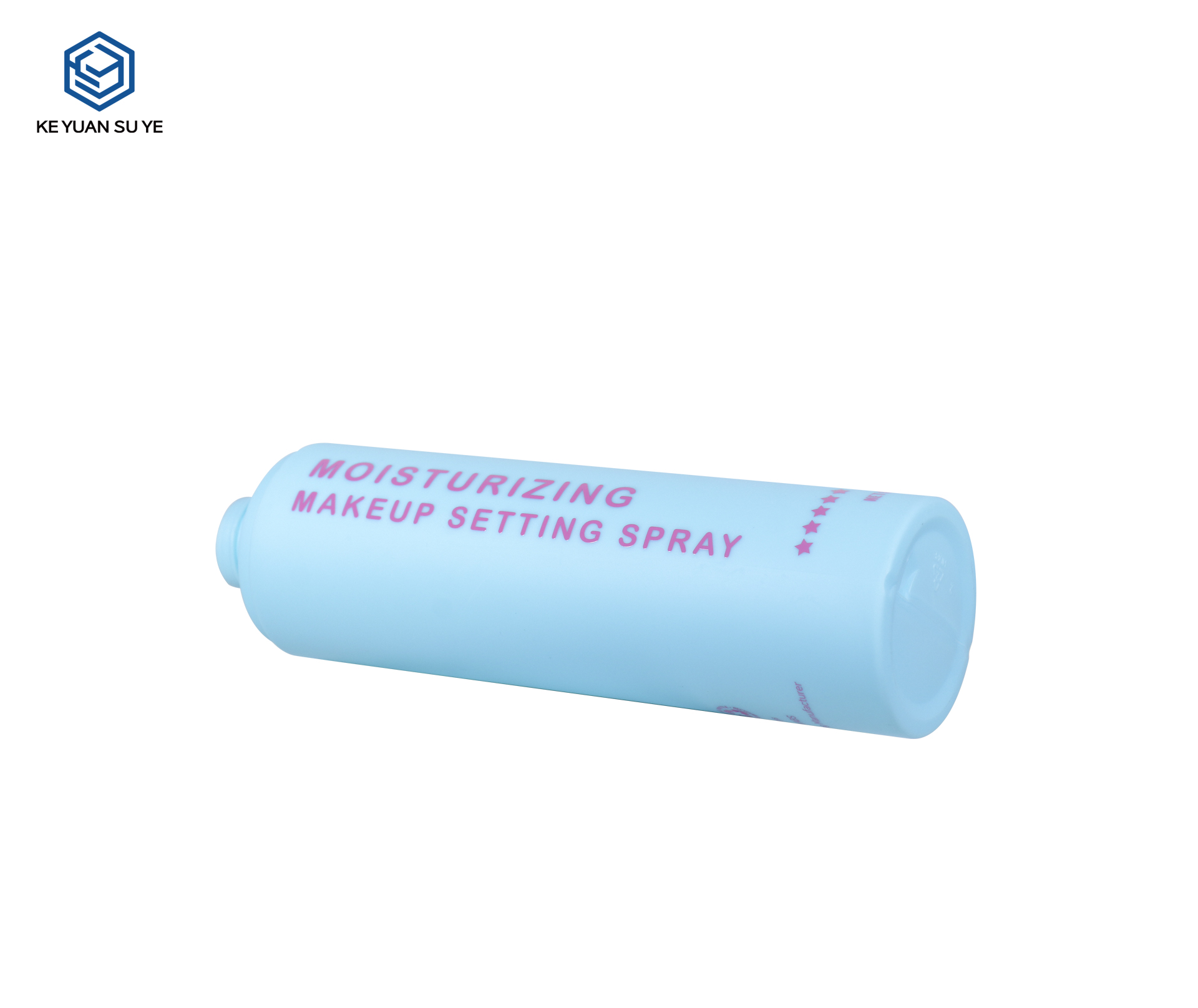 KY304 Custom Matte PE Cylindrical Bottle Set For Shampoo Conditioner 250ml 300ml